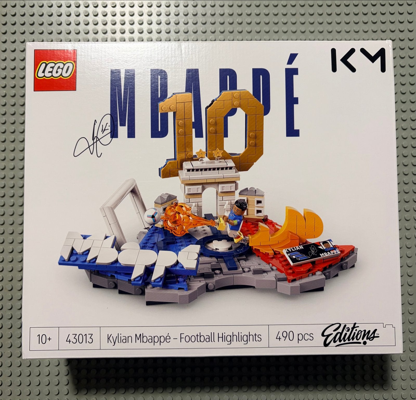 LEGO Kylian Mbappé - Football Highlights 43013., Lego, Ophalen of Verzenden, Complete set, Nieuw