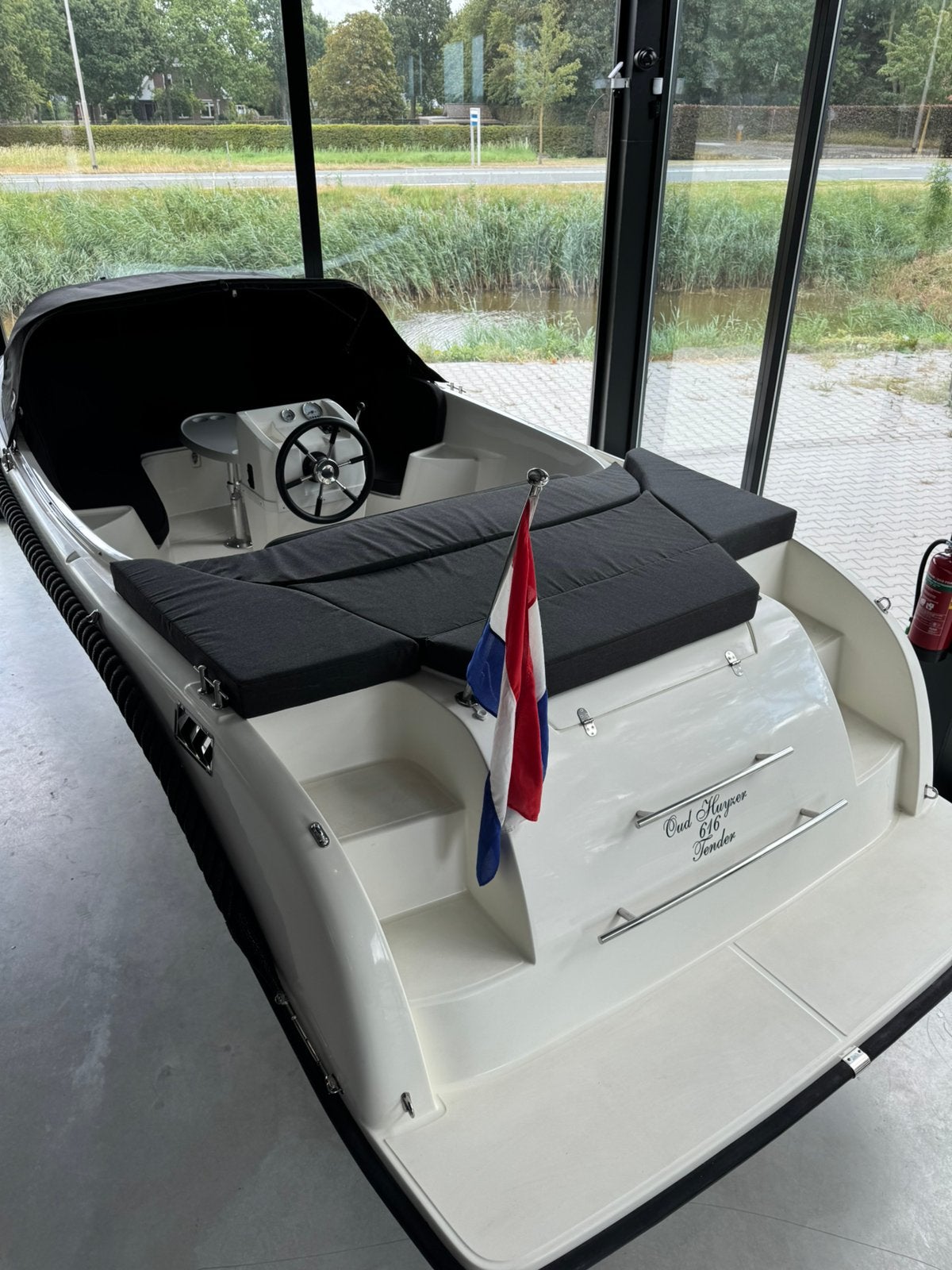 Oudhuijzer 616 Tender - Suzuki 60pk, Info@admiraal-watersport.nl, Tender, Gebruikt, Westrak 15