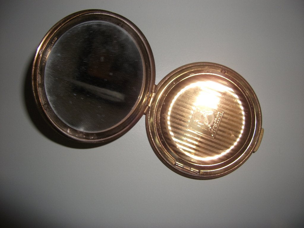 vintage poederdoos, Antiek en Kunst, Ophalen of Verzenden