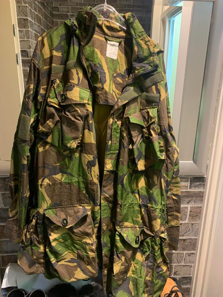 Camouflage jjas, Ophalen of Verzenden, Landmacht, Nederland, Kleding of Schoenen