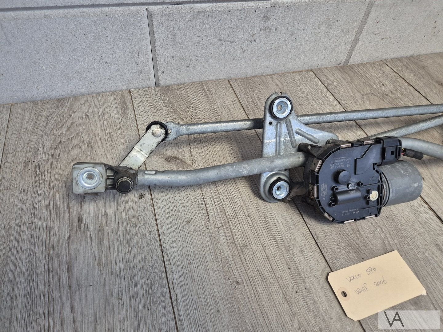Ruitenwisser mechaniek met motor Volvo V70 / S80 2007 - 2012, Gebruikt, -, -, Ophalen of Verzenden
