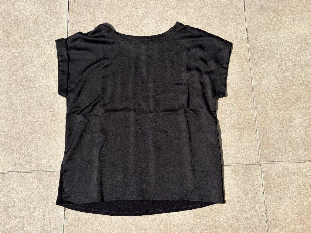 Vila zwarte top, Maat 38/40 (M), Zwart, Vila, Ophalen of Verzenden