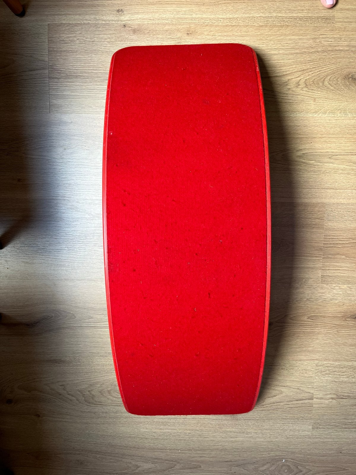 Wobbel board met vilt - Rood, Ophalen, Gebruikt, Jongen of Meisje