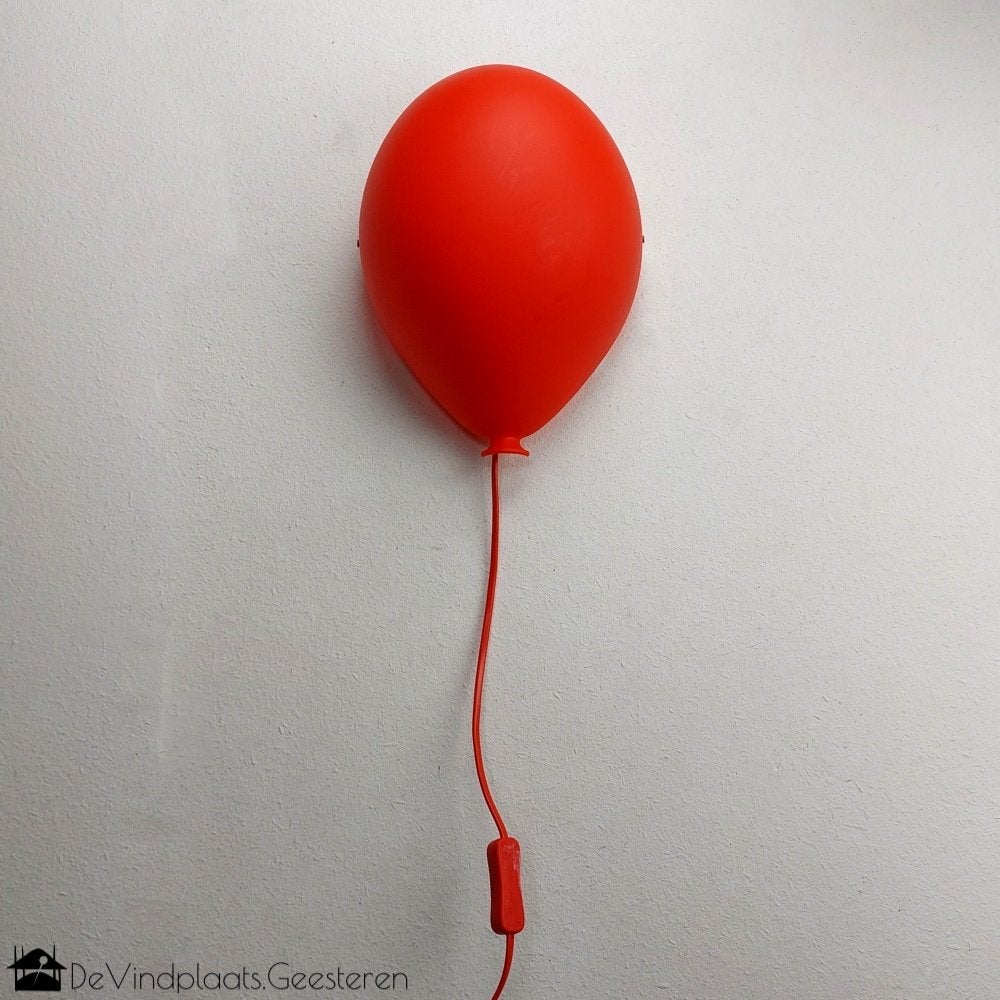 Vrolijke ballon lamp! Vintage jaren 90., Kunststof, IKEA, -, E14 (klein)