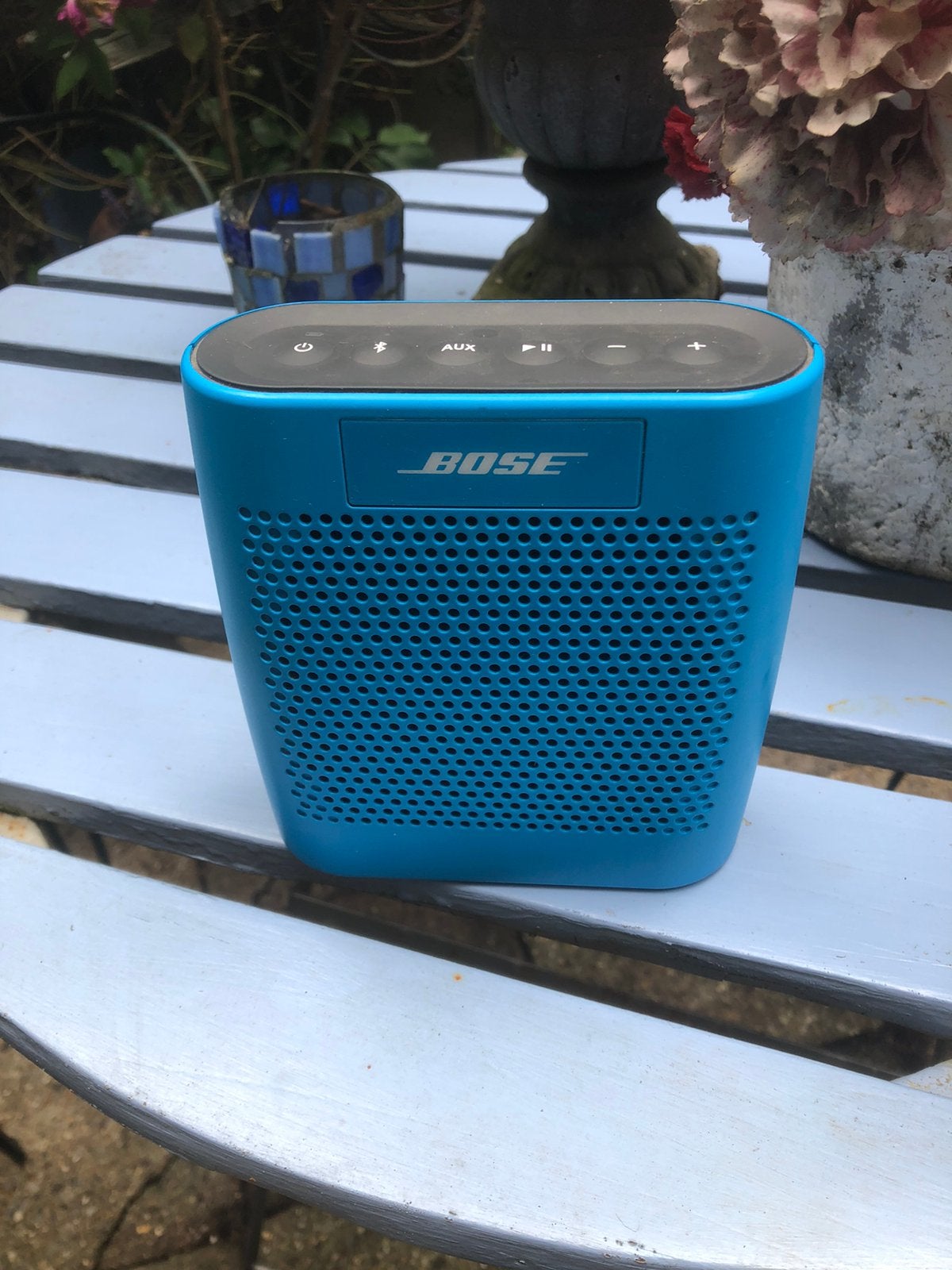 Böse soundlink speaker blauw, Ophalen of Verzenden, Gebruikt