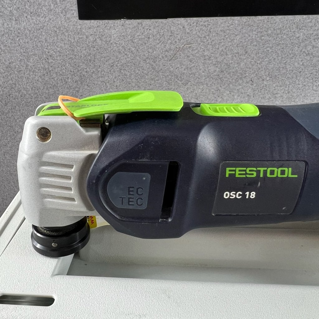 Festool OSC 18 Multitool op accu | in koffer | 414370, Ophalen of Verzenden, Gebruikt, Multitool, Festool