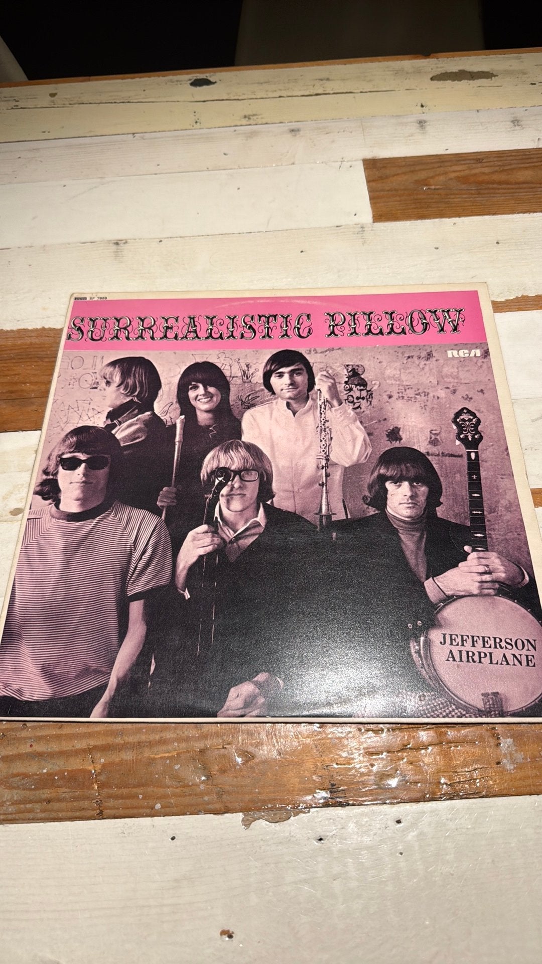 Jefferson Airplane - Surrealistic Pillow LP UK persing, Cd's en Dvd's, Ophalen of Verzenden, Zo goed als nieuw, 12 inch