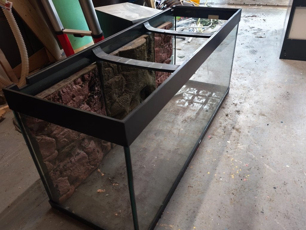 Aquarium 500l te koop, Dieren en Toebehoren, Ophalen, Pomp, Zo goed als nieuw, Leeg aquarium