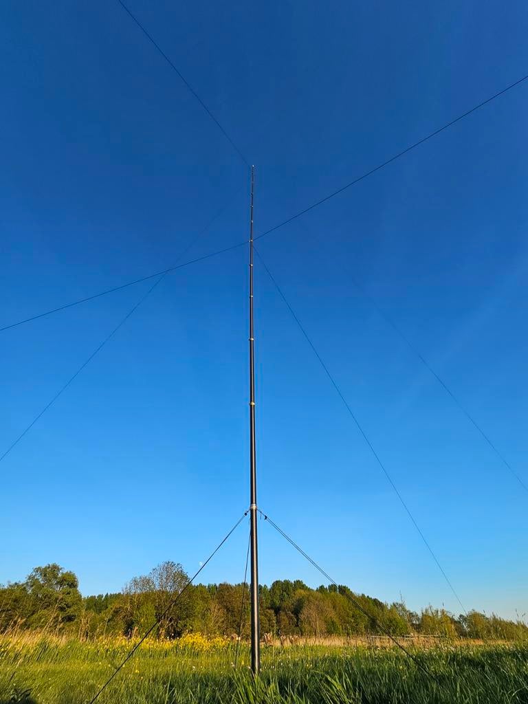 Antenne Mast 15M extra Sterk / Verticals + Draad Antennes, Telecommunicatie, Ophalen of Verzenden, Nieuw, Antenne