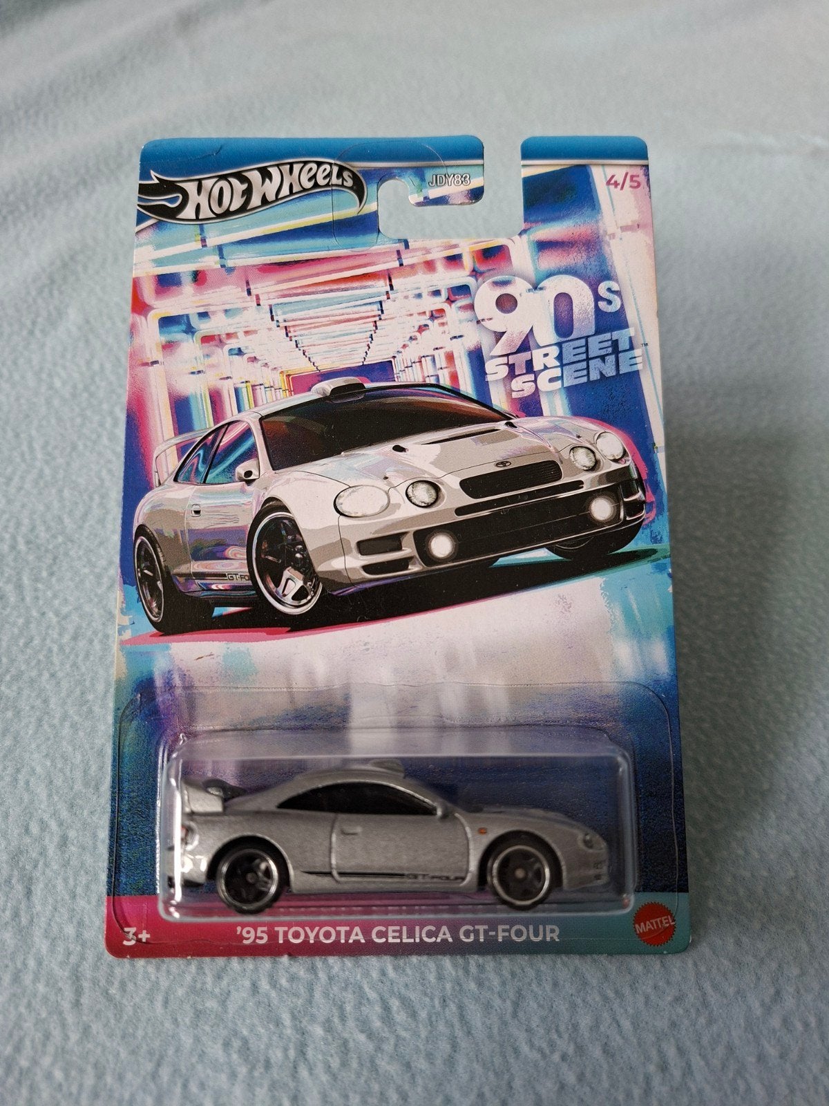 Hot Wheels '95 Toyota Celica GT-Four - 90s Street Scene, Hobby en Vrije tijd, Modelauto's | Overige schalen, Ophalen of Verzenden