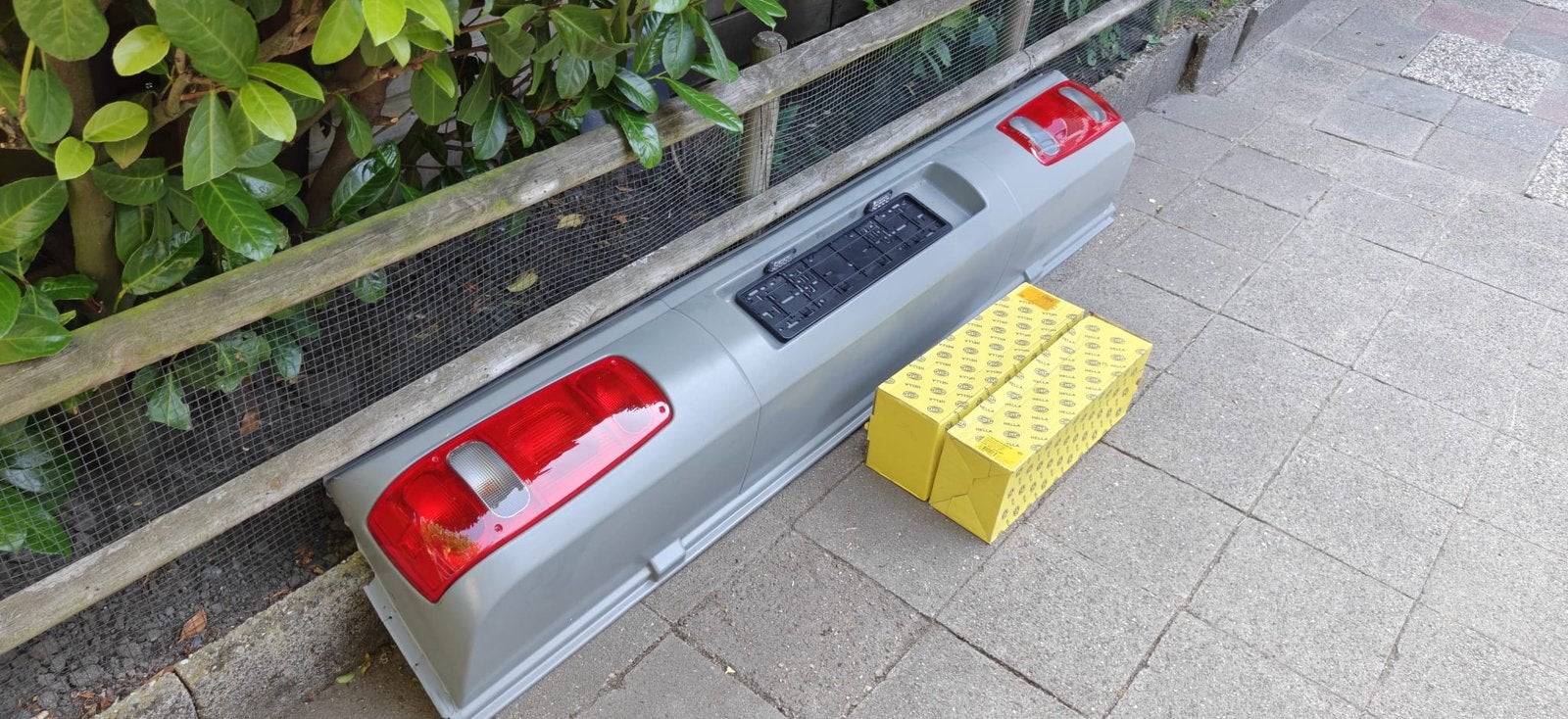 Caravan bumper, Ophalen, Gebruikt, Achter, Bumper