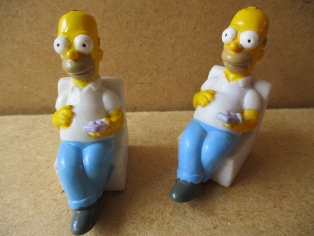 adv11224 simpsons poppetje 9, Ophalen, Overige figuren, Gebruikt, Beeldje of Figuurtje