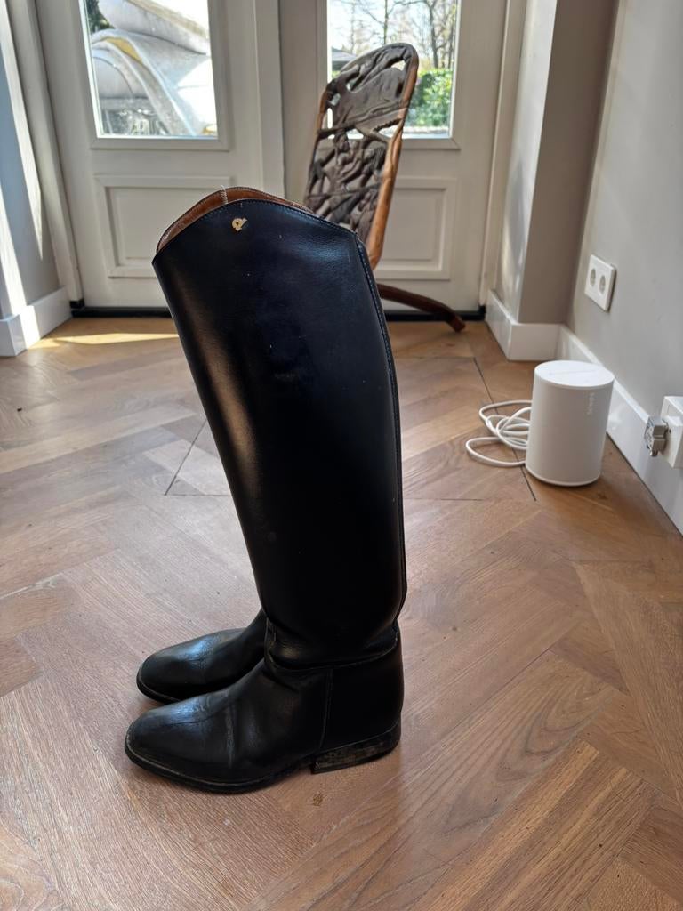 Petrie leren paardrijlaarzen maat 39, Dieren en Toebehoren, Paardrijkleding, Ophalen of Verzenden, Zo goed als nieuw, Dressuur