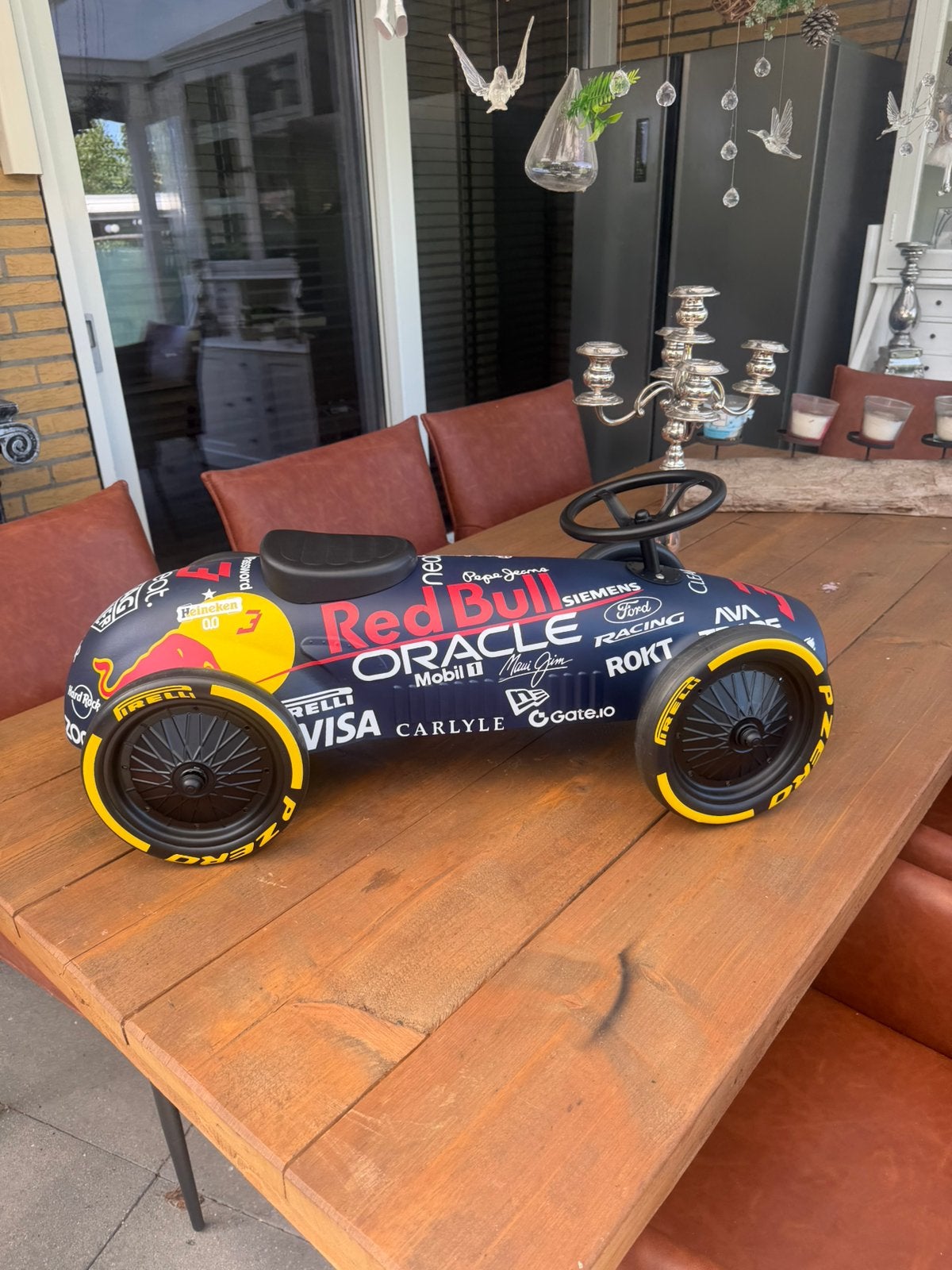 Prachtige loopauto formule 1, Ophalen of Verzenden, Zo goed als nieuw