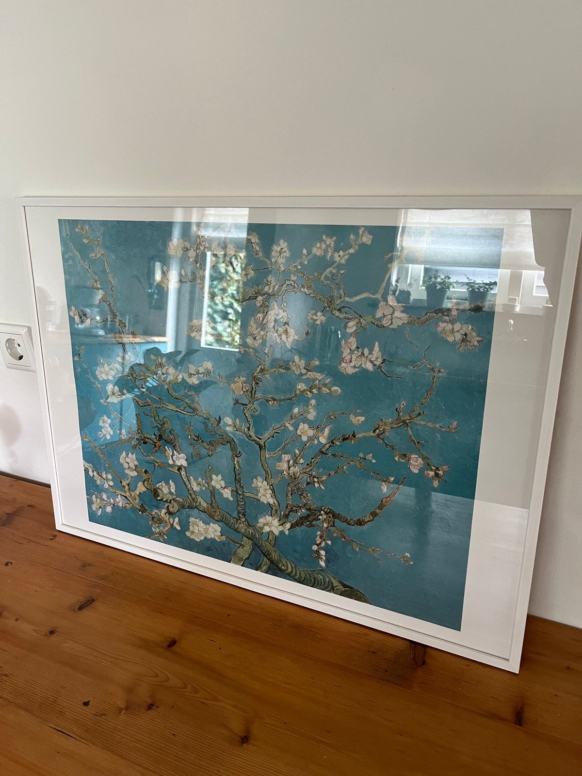 Ingelijste poster van Van Goghs Amandelbloesem, Ophalen