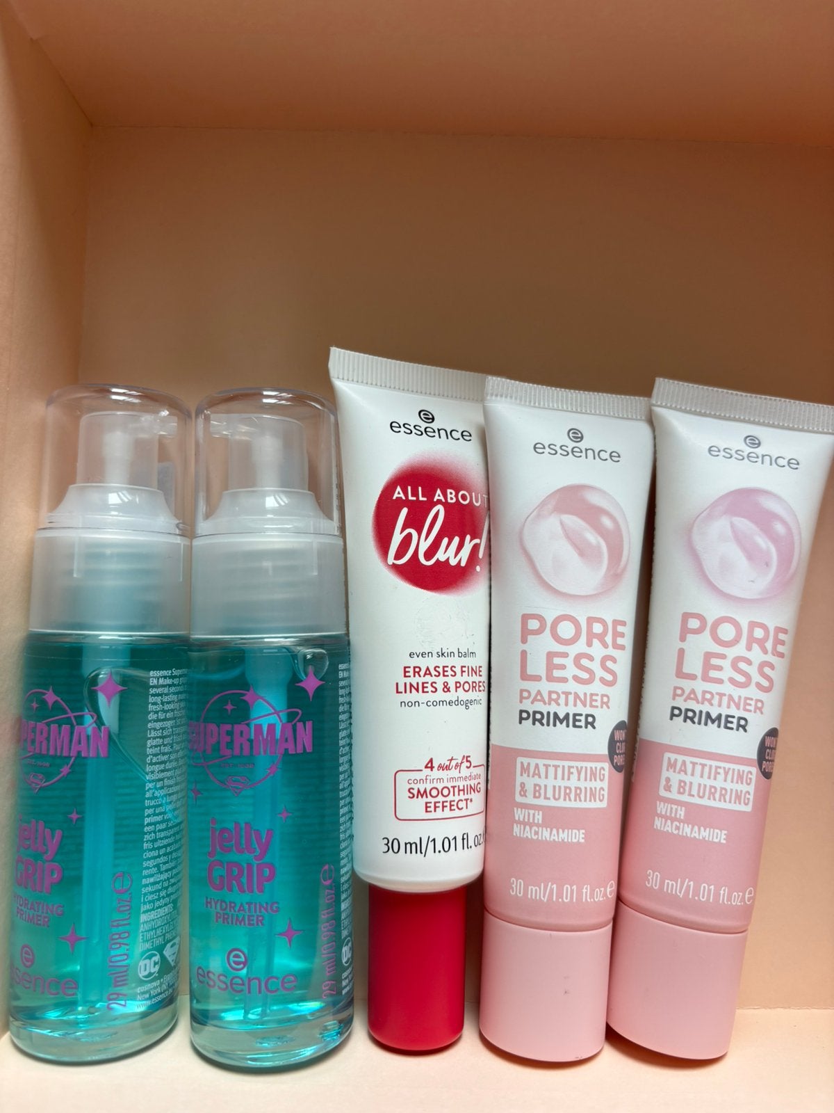 essence primers, Verzenden, Zo goed als nieuw, Handen en Nagels