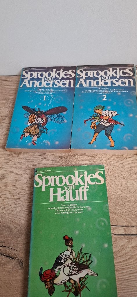 Sprookjes Boeken Verzameling 9 Delen - Andersen Grimm e.a., Boeken, Ophalen of Verzenden, Gelezen, Diverse auteurs