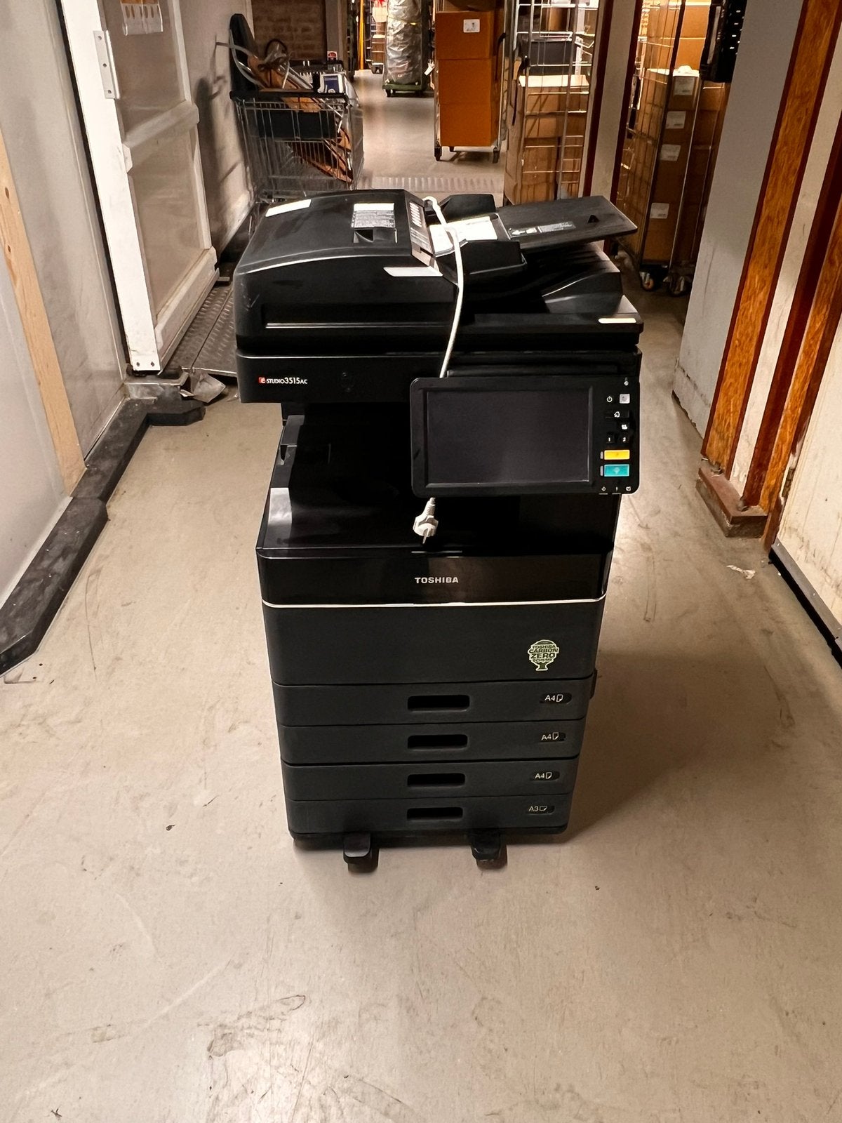 Toshiba e.studio3515ac all-in-one kleuren printer, Ophalen, Zo goed als nieuw, Scannen