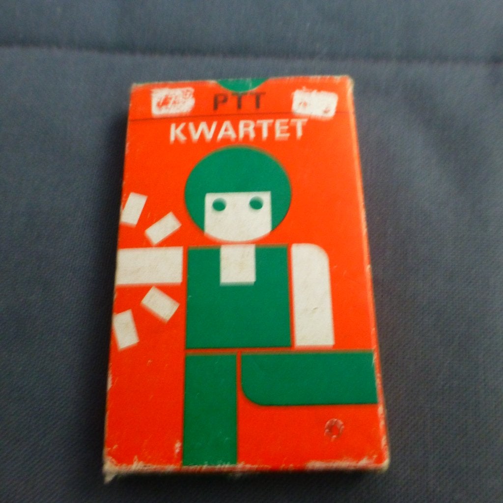 Kwartet PTT, Verzamelen, Speelkaarten, Jokers en Kwartetten, Ophalen of Verzenden, Zo goed als nieuw, Kwartet(ten)