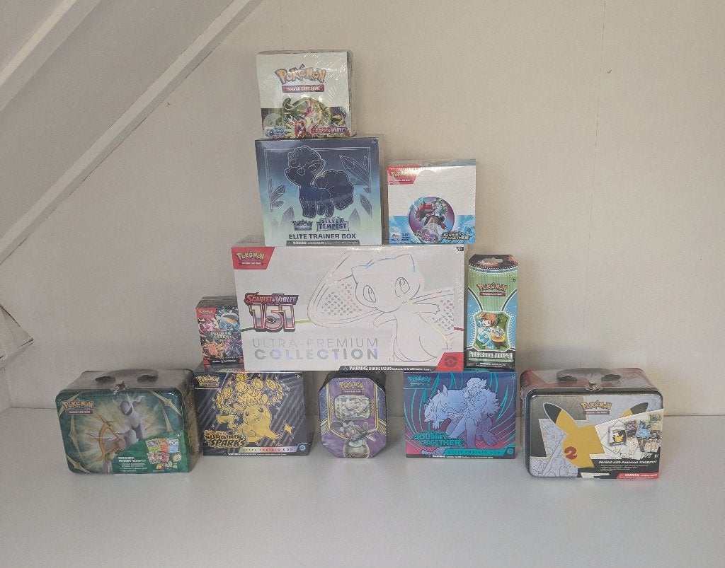 Pokémon Sealed Collectie | 151 UPC, booster boxen en meer, Ophalen, Zo goed als nieuw, Overige typen