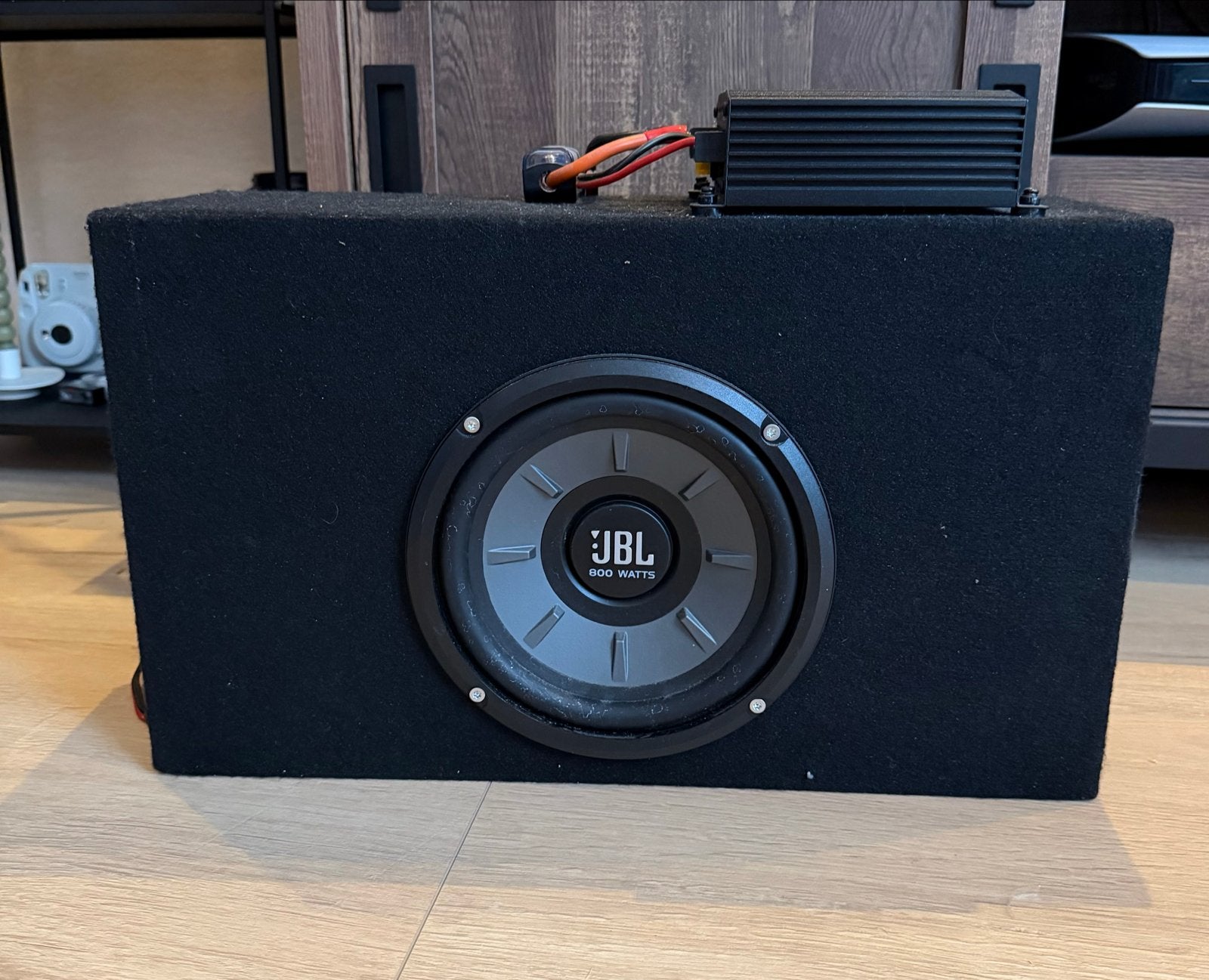 JBL Subwoofer met JBL Stage A6002 versterker, Ophalen, Gebruikt