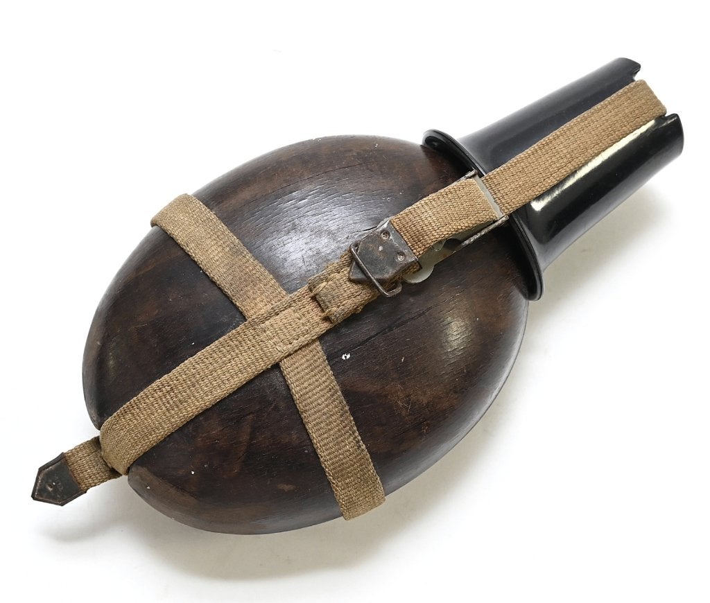Wehrmacht Coconut Veldfles (HRE42), Verzenden, Landmacht, Duitsland, Overige typen