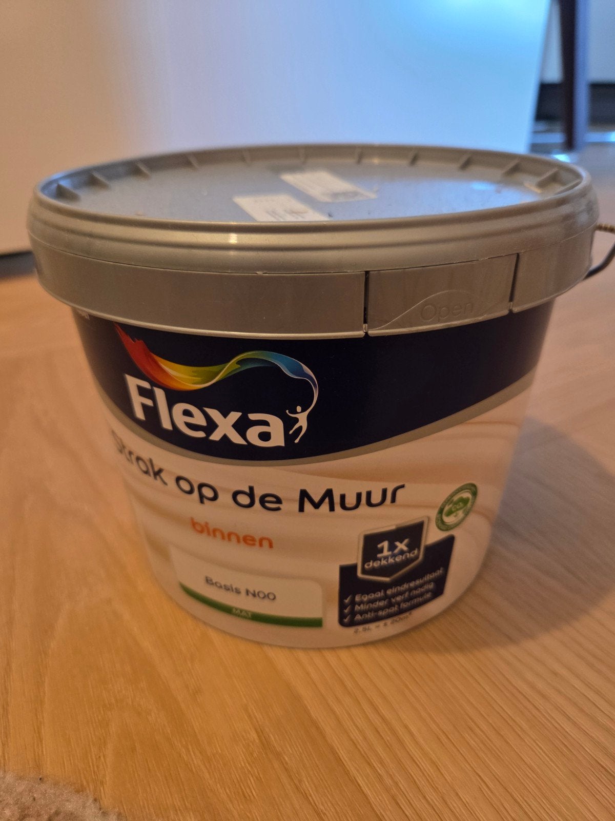 5 liter Flexa Muurverf Muddy Mask - Ongeopend, Ophalen, Nieuw