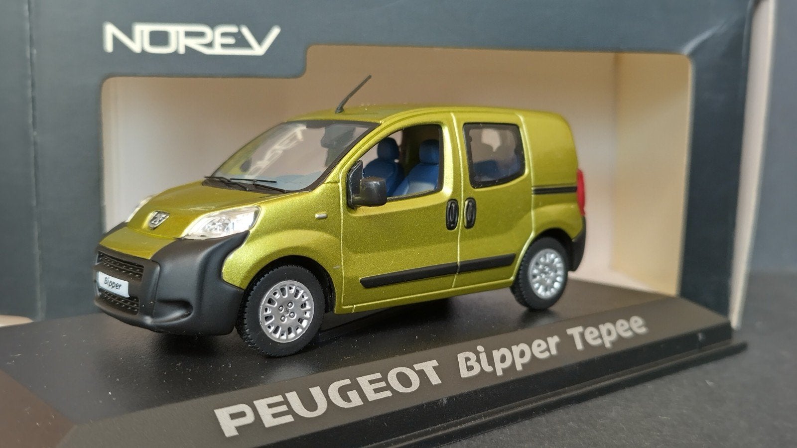 Peugeot Bipper Tepee 1:43 Norev Pol, Hobby en Vrije tijd, Auto, Verzenden, ., Nieuw