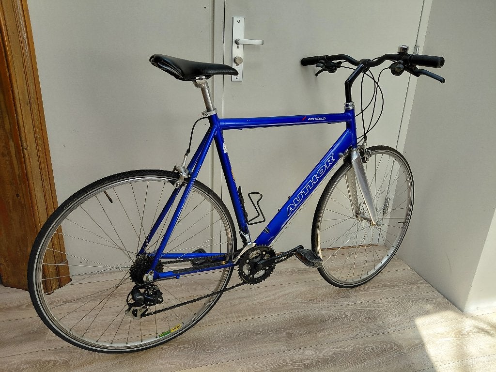heren sportfiets, Fietsen en Brommers, Gebruikt, Meer dan 20 versnellingen, 53 tot 57 cm, Ophalen