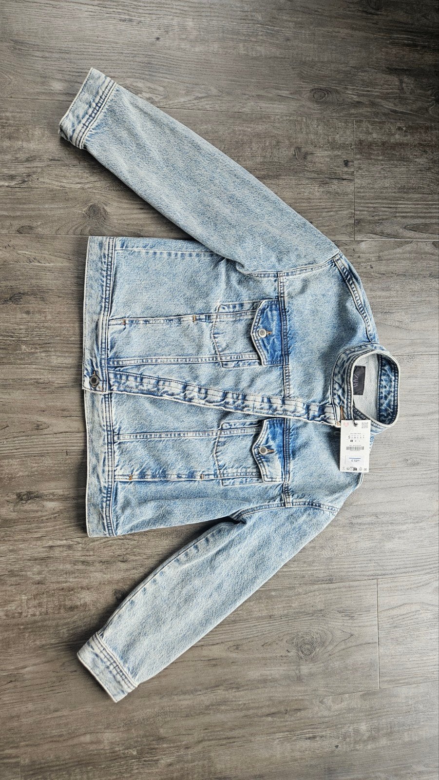 Nieuwe Zara spijkerjas - ZW Collectie, Blauw, Zara, Nieuw, Ophalen of Verzenden