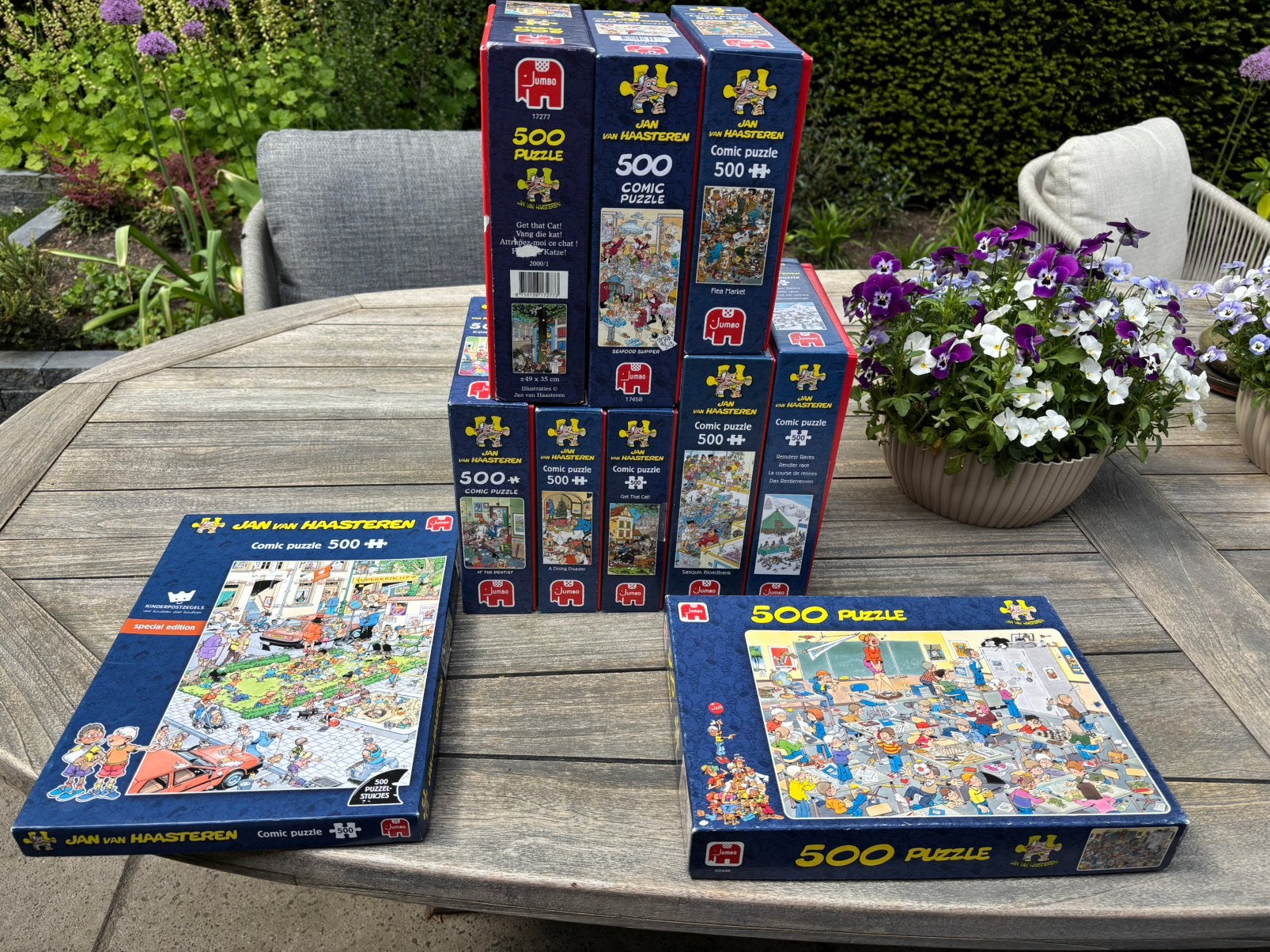 Puzzels van Van Haasteren Nieuw staat!!, Hobby en Vrije tijd, Denksport en Puzzels, Ophalen of Verzenden, 500 t/m 1500 stukjes
