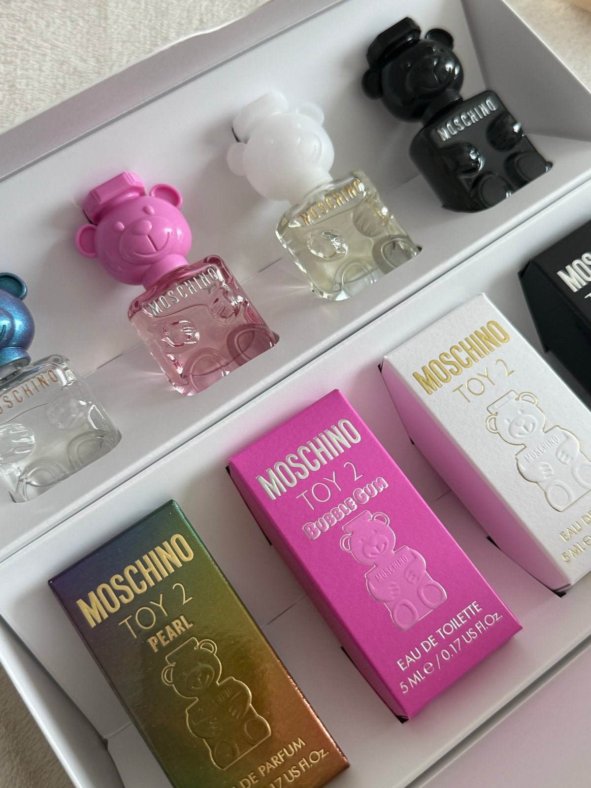 Moschino Mini Parfum Set - Toy 2 Collectie, Ophalen of Verzenden, Nieuw