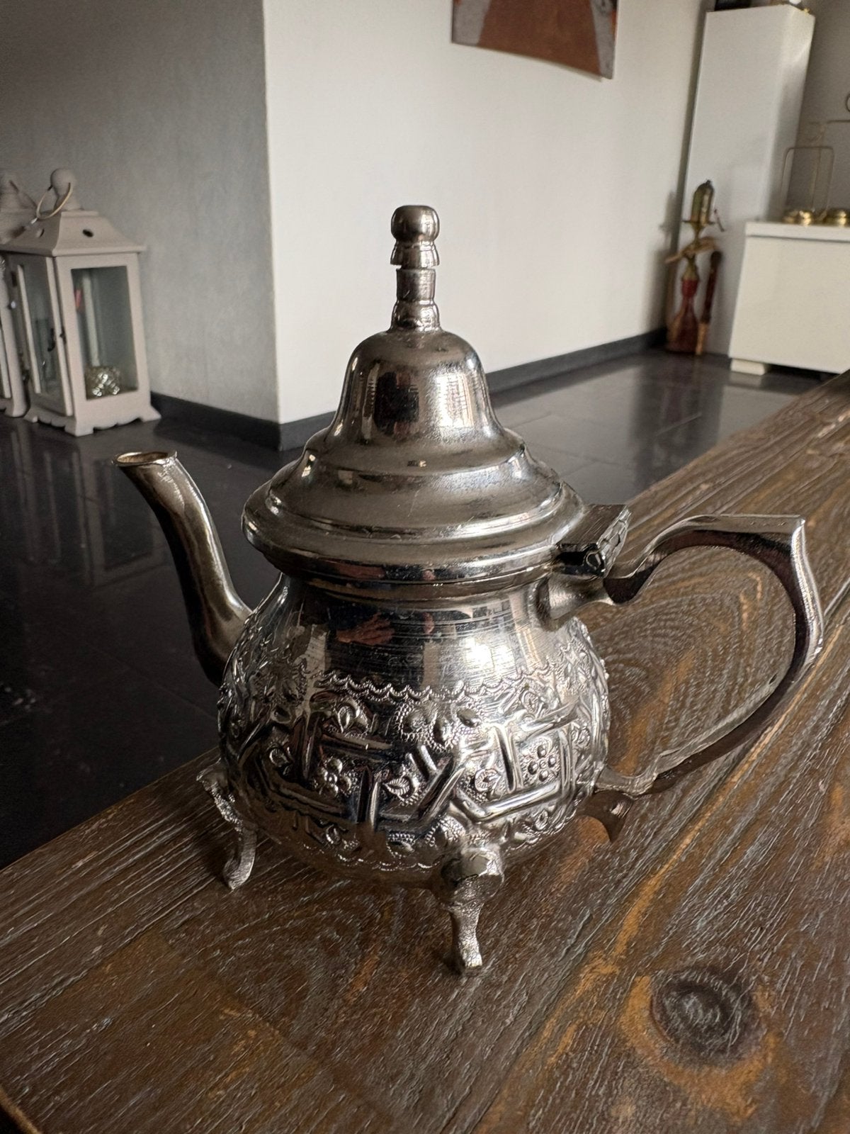 Engelse Royal EPNS theepot Made in Eng. prachtig gedecore, Ophalen