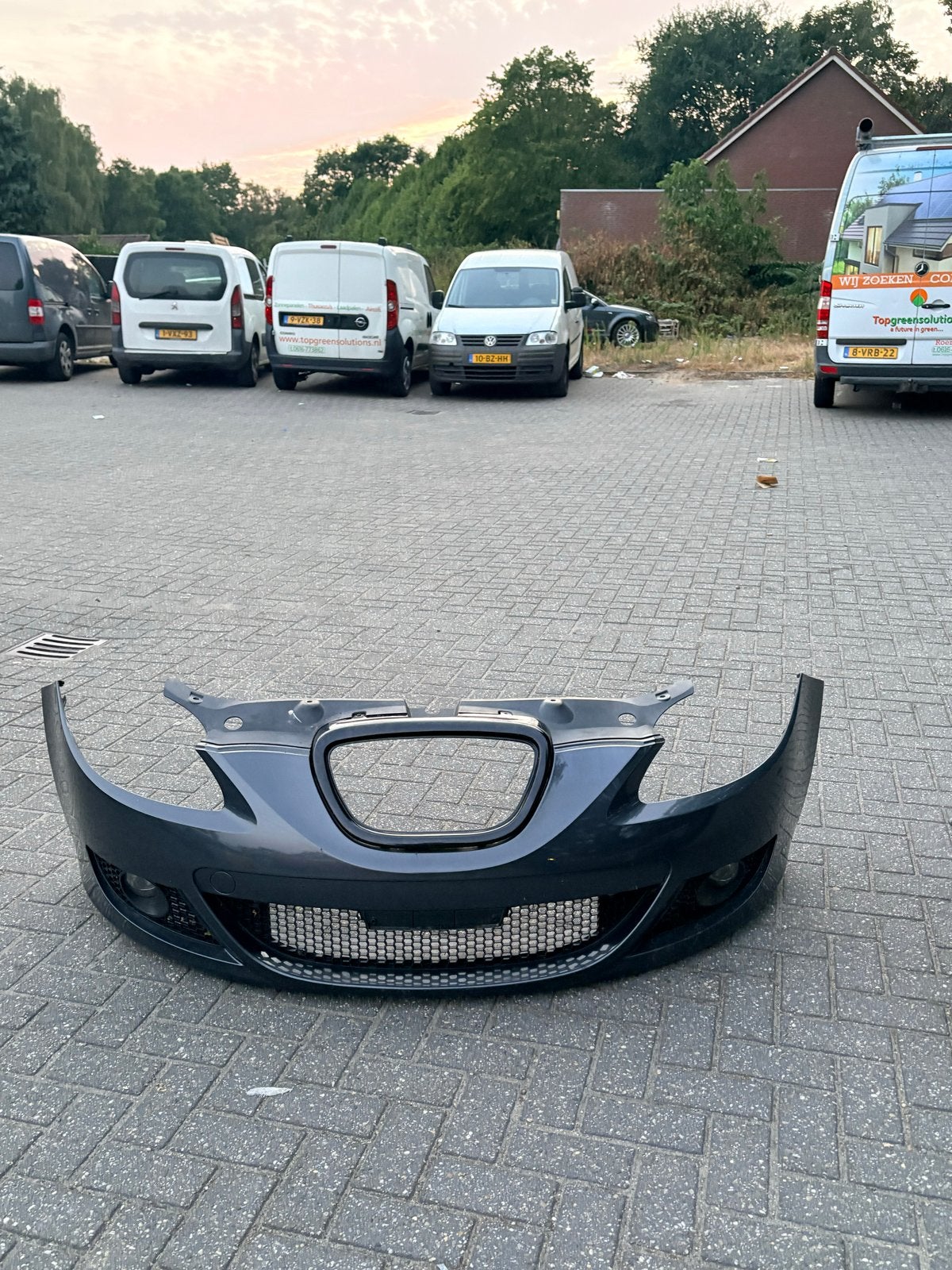 Bumper voor Seat leon, Auto-onderdelen, Carrosserie en Plaatwerk, Gebruikt, Voor, Ophalen of Verzenden, Bumper