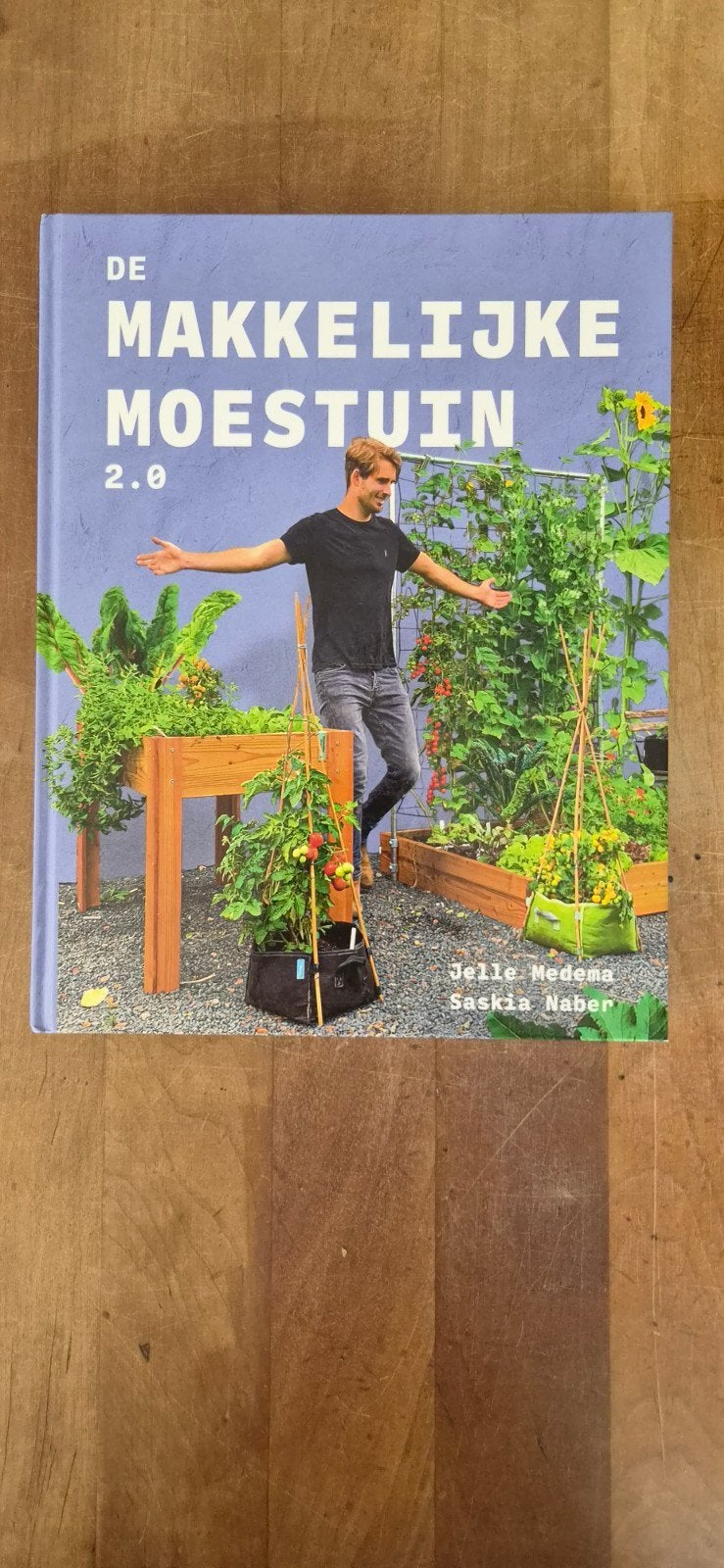 De Makkelijke Moestuin 2.0 - Jelle Medema & Saskia Naber, Ophalen of Verzenden, Zo goed als nieuw, Jelle Medema, Saskia Naber