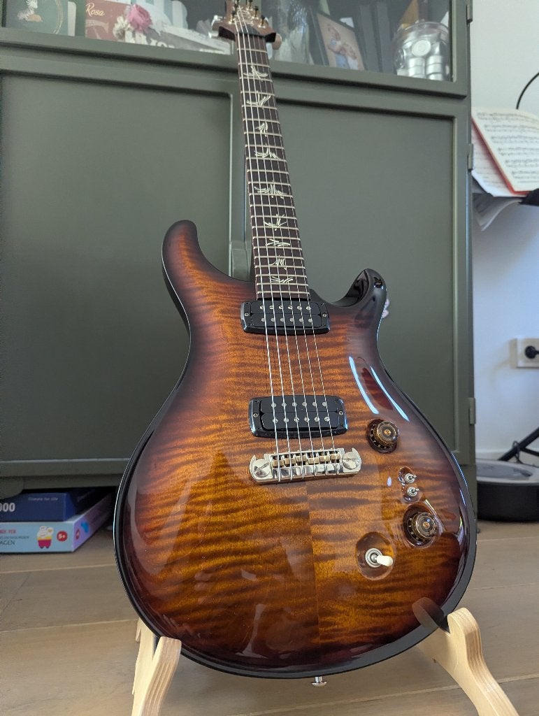 PRS Paul’s Black Wraparound Burst Paul Reed Smith Core USA, Ophalen of Verzenden, Gebruikt, Solid body, Paul Reed Smith