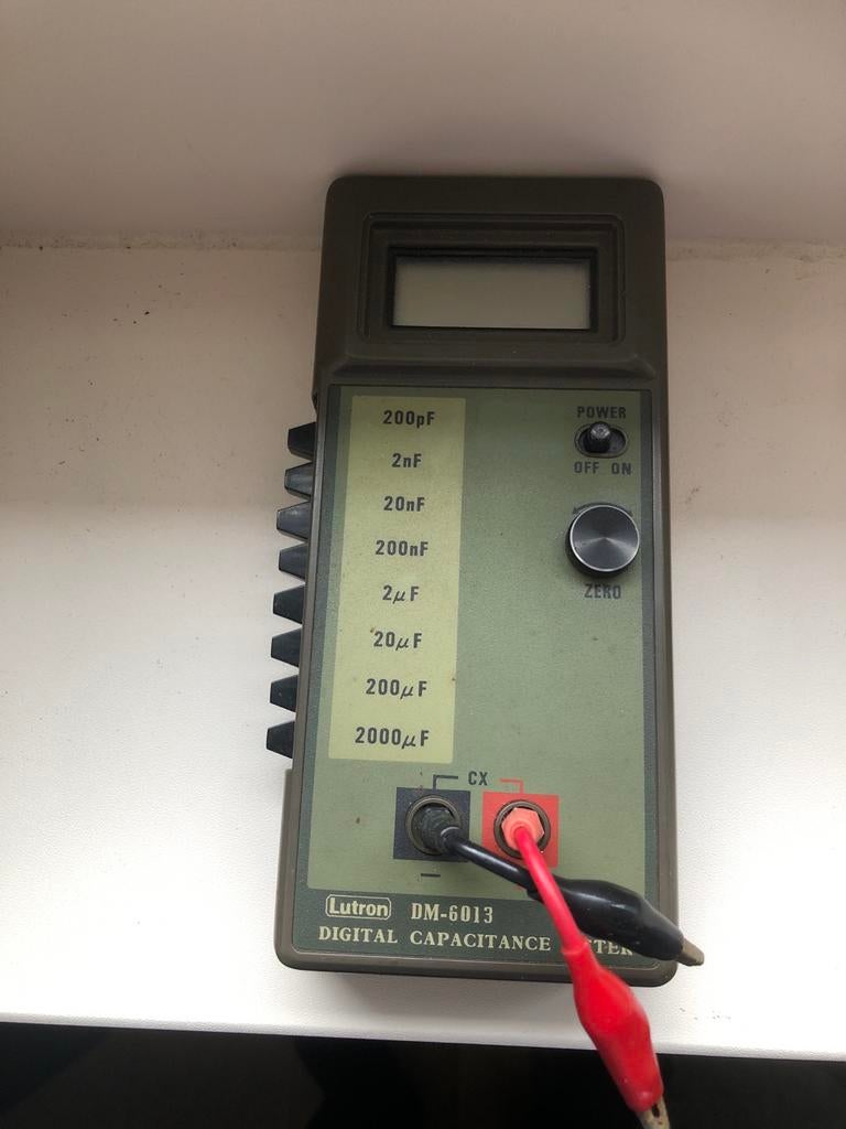 Lutron DM-6013 Digitale Capaciteitsmeter, Ophalen of Verzenden, Gebruikt