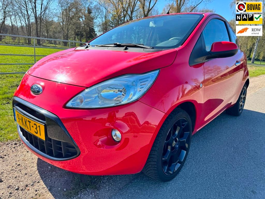 Ford Ka 1.2 Metal start/stop keurig onderhouden|climate cont, Auto's, Ford, Bedrijf, Te koop, Ka, ABS, Airbags, Airconditioning