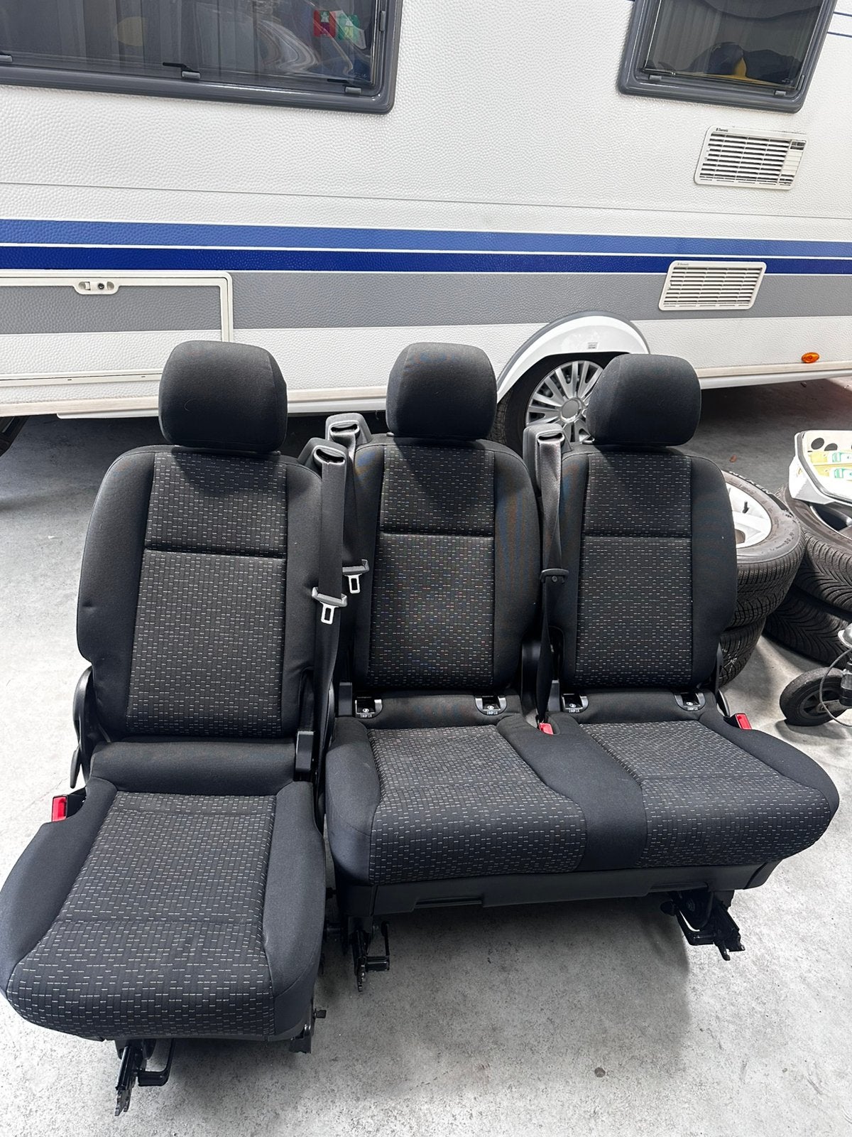 Mercedes-Benz Vito achterbank/bank/stoelen 2 sets, Auto-onderdelen, Interieur en Bekleding, Ophalen, Nieuw, Mercedes-Benz