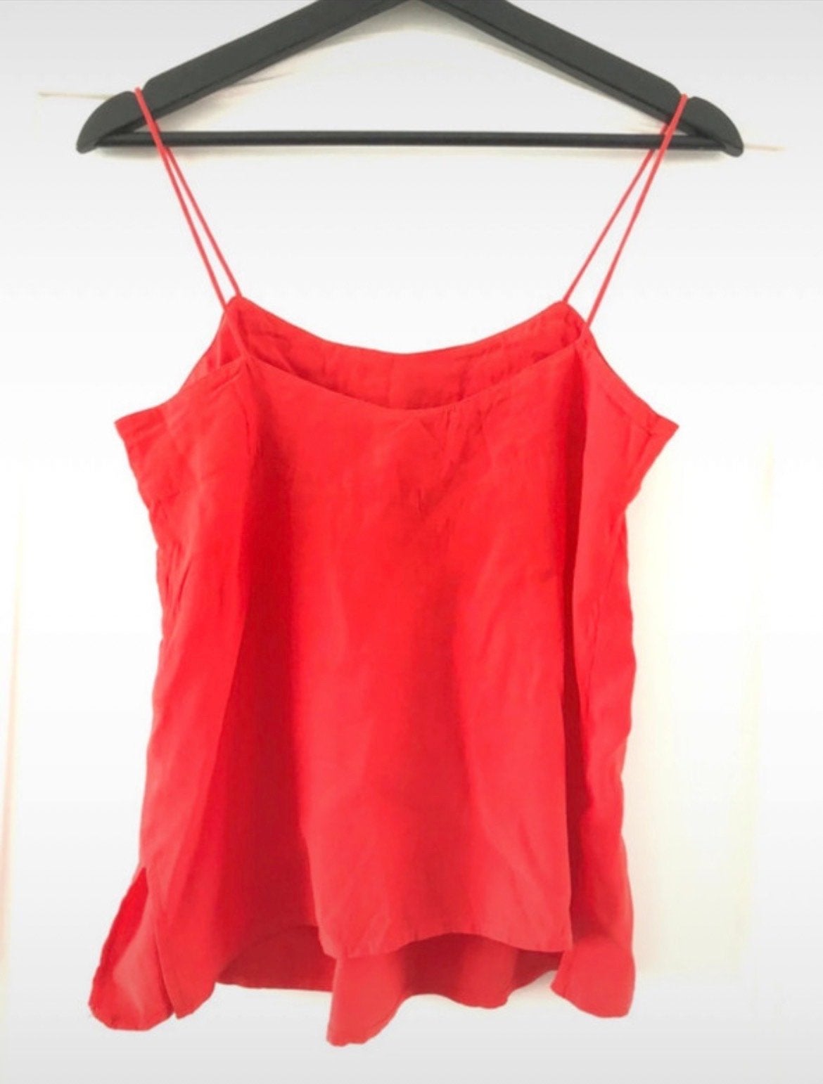 MNG rood topje met spaghettibandjes, Ophalen of Verzenden, Gedragen, Rood, Maat 36 (S)