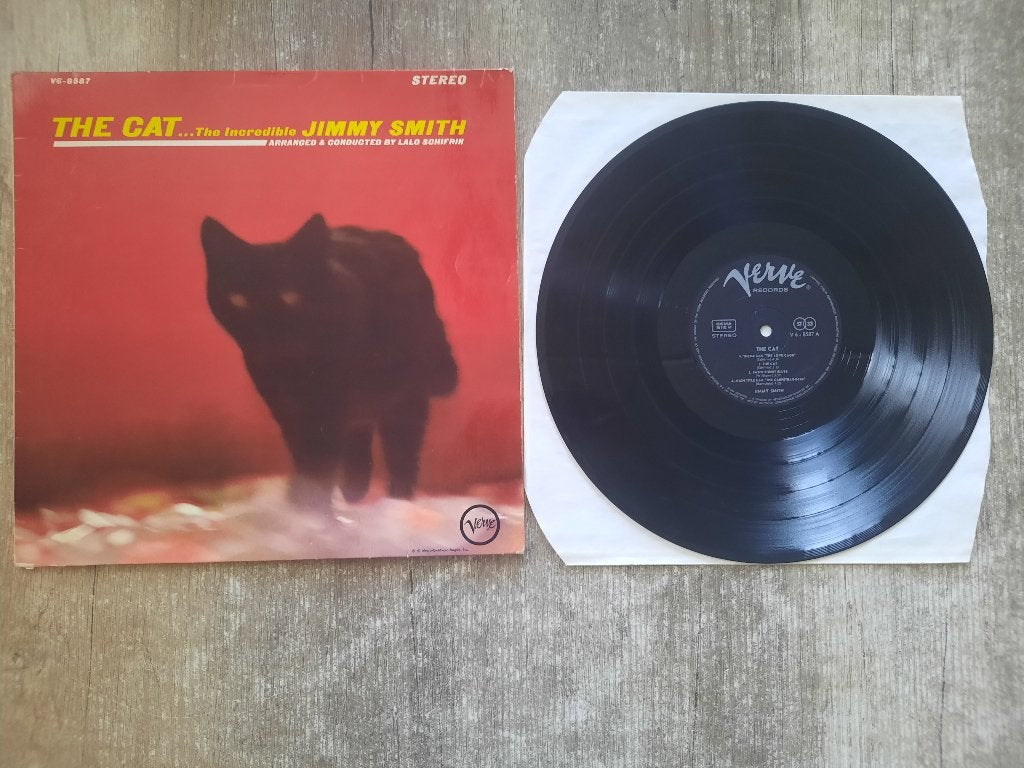 The Incredible Jimmy Smith – The Cat,1964,Jazz,lp,elpee, LP, Gebruikt, Overige genres, Ophalen of Verzenden
