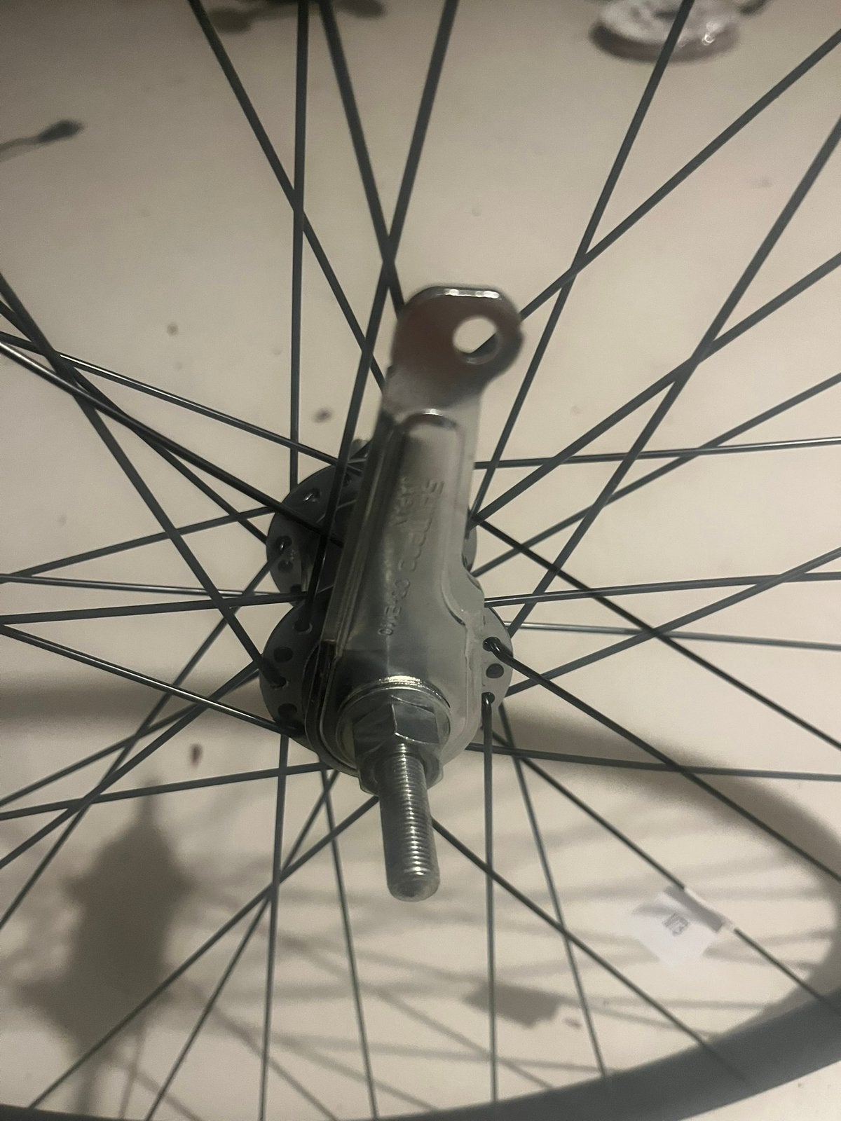 Foto 5 van Nieuw achterwiel fietswiel 28 inch. Terugtraprem