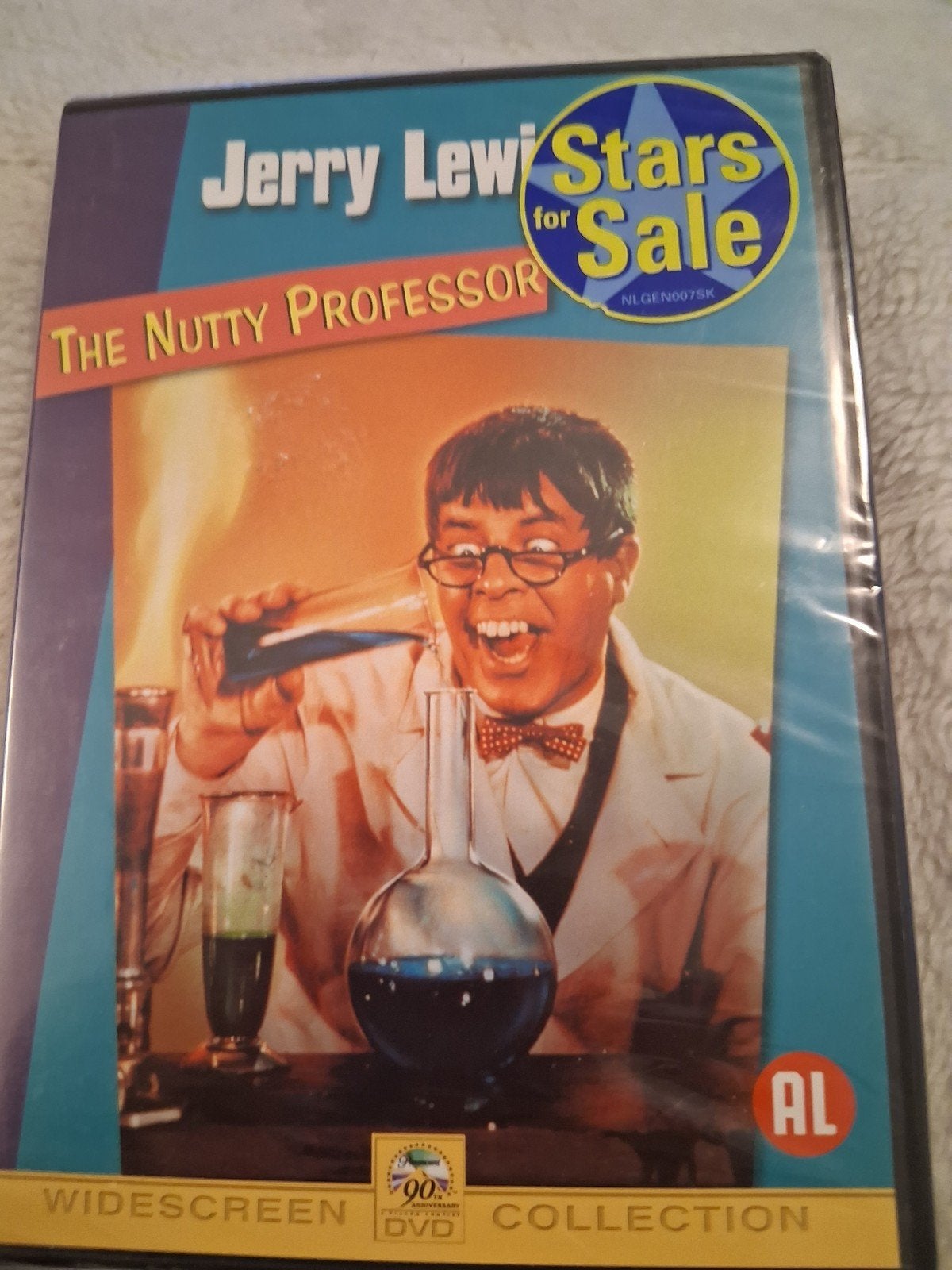 Jerry Lewis - The Nutty Professor (DVD) nieuw in verpakking, Alle leeftijden, Ophalen of Verzenden, Nieuw in verpakking, Overige genres