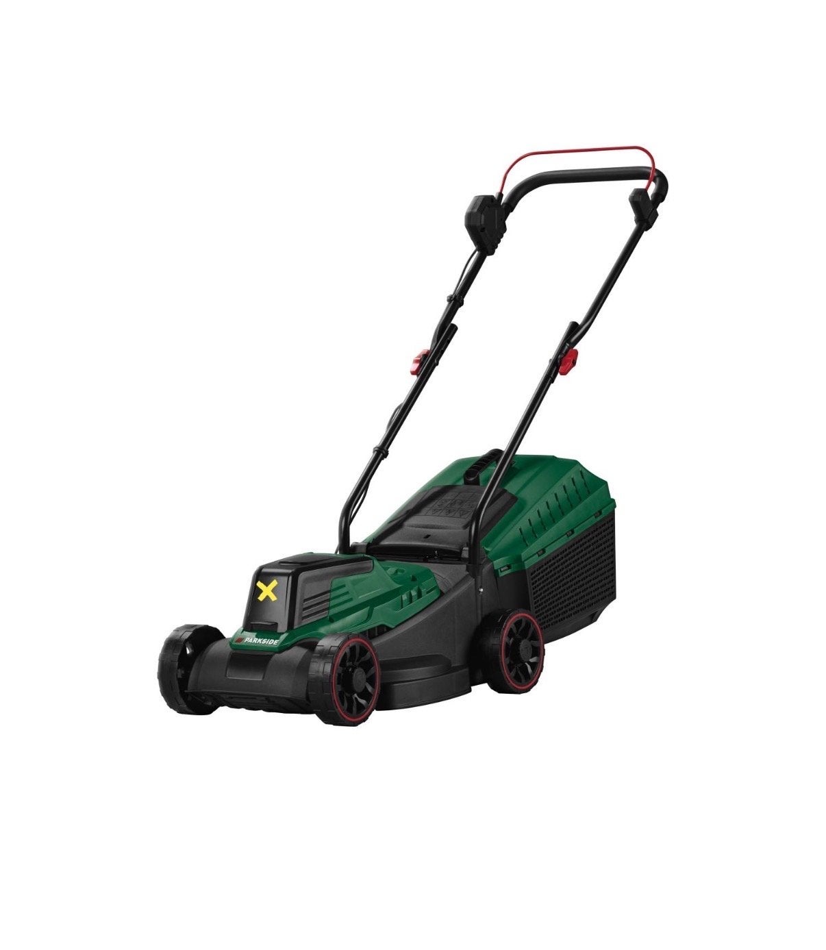 NIEUWE Parkside Accu-grasmaaier met opvangbak - 20V series, Tuin en Terras, Grasmaaiers, Cirkelmaaier, Gebruikt, Accu-grasmaaier