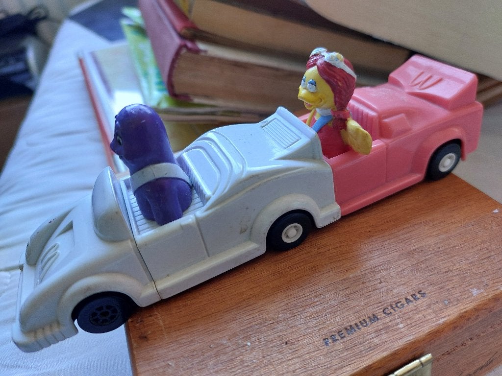 MCDONALDS Vintage Connect-A-Car Birdie en Grimace, Verzamelen, Ophalen of Verzenden