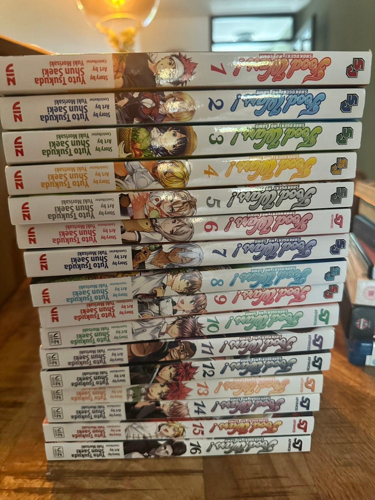 Food Wars (Shokugeki No Soma) Manga 1-16!, Boeken, Meerdere comics, Ophalen of Verzenden, Zo goed als nieuw, Japan (Manga)