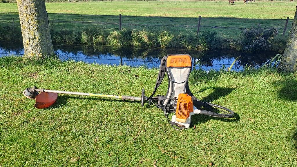 Stihl FR 85 T ruggedragen bosmaaier, Ophalen, Gebruikt, Mertstraat 5, Verkoop@teeuwentuinmachines.nl