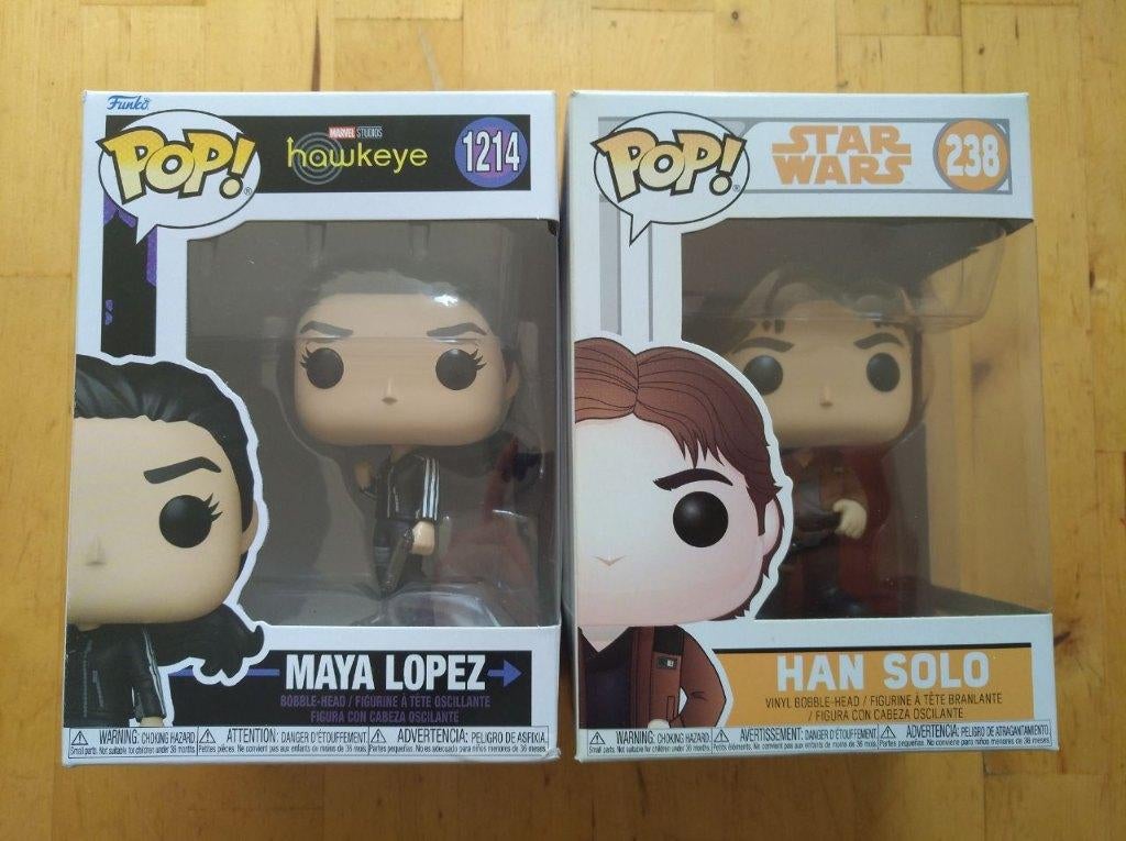 Funko Pop | Han Solo 238 en Maya Lopes 1214, Ophalen, Nieuw