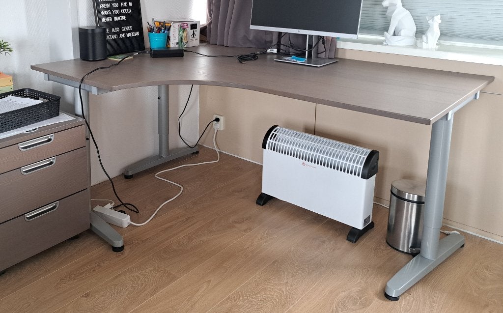 Hoekbureau, Huis en Inrichting, Bureaus, Ophalen, 160 cm, Gebruikt, 120 cm