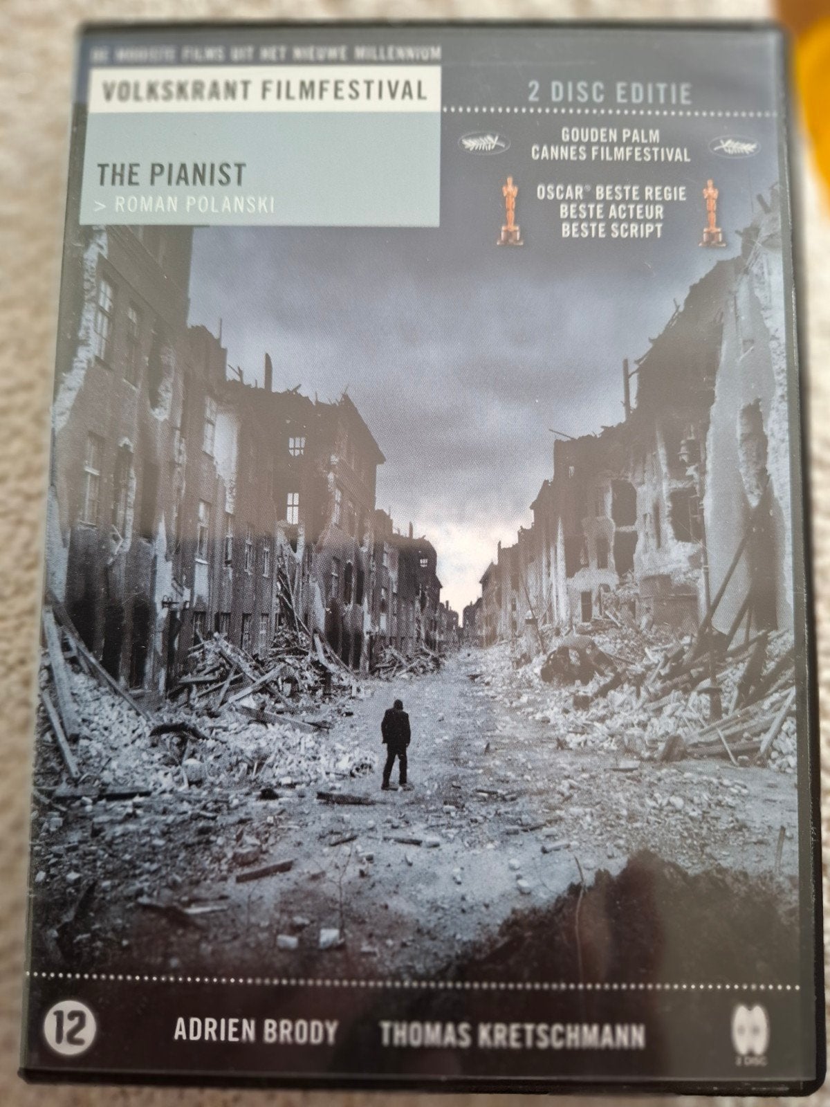 the pianist 2 discs, Vanaf 16 jaar, Ophalen of Verzenden, Zo goed als nieuw